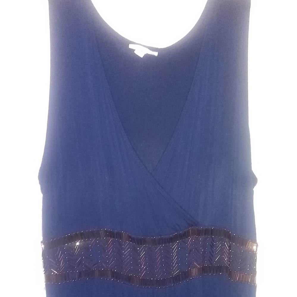 St. John's Bay Navy Maxi Dress Size 2X